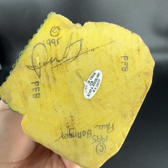 1995 Paul Bonyger Kurt Adler Santa Joe of Cookies North Pole Cook Book Signed - Picture 5 of 12